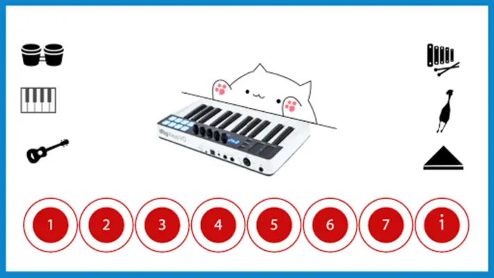 Bongo Cat Musical Instruments android App screenshot 7